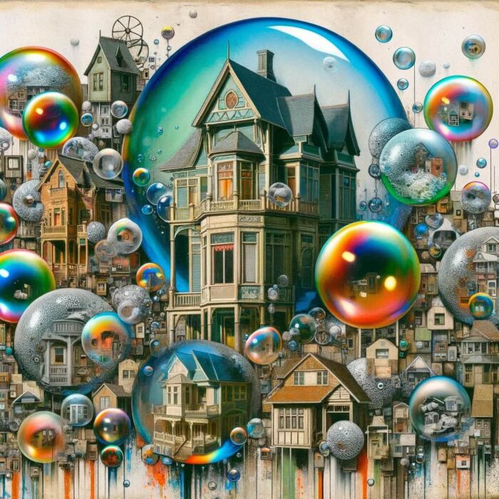 Housing Bubbles And What To Do About Them - Digital Art 