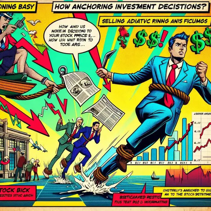 How Anchoring Bias Affects Investment Decisions - digital art 