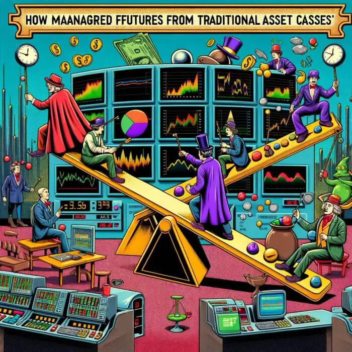 How Managed Futures Differ from Traditional Asset Classes - digital art 