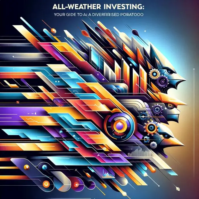 Implementing a Diversified, All-Weather Portfolio Infographic - Digital Art 