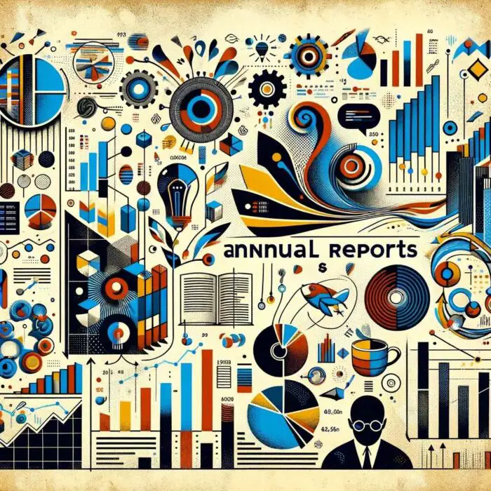 Importance of Reading Annual Reports - digital art 