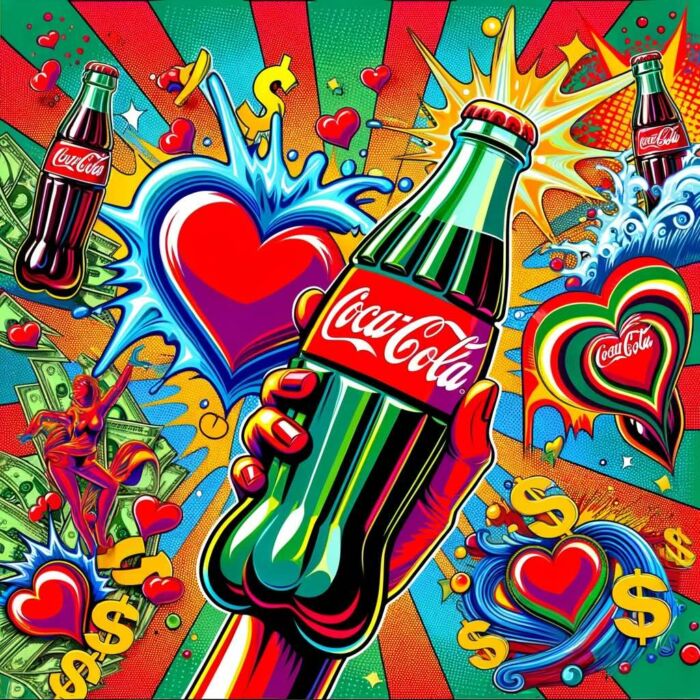 Invest In What You Understand: A Love For Coca-Cola! - digital art 