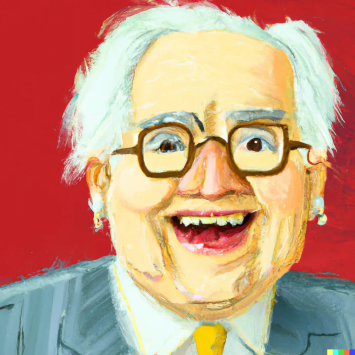 Warren Buffett's Investment Philosophy - Digital Art 