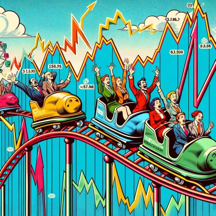 Is Volatility A Rollercoaster? - digital art 