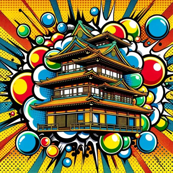 Japan Housing Bubble Bursting Everywhere - Digital Art 