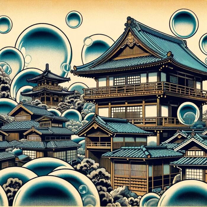 Japanese Housing Bubble One Of The Worst Of All-Time - Digital Art 