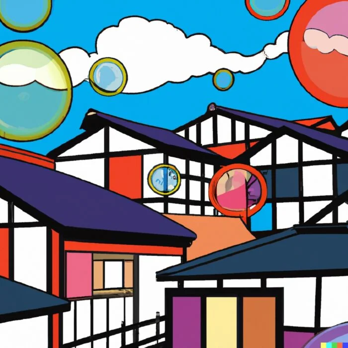 Key Factors Contributing to the Housing Bubble in Japan - Digital Art 