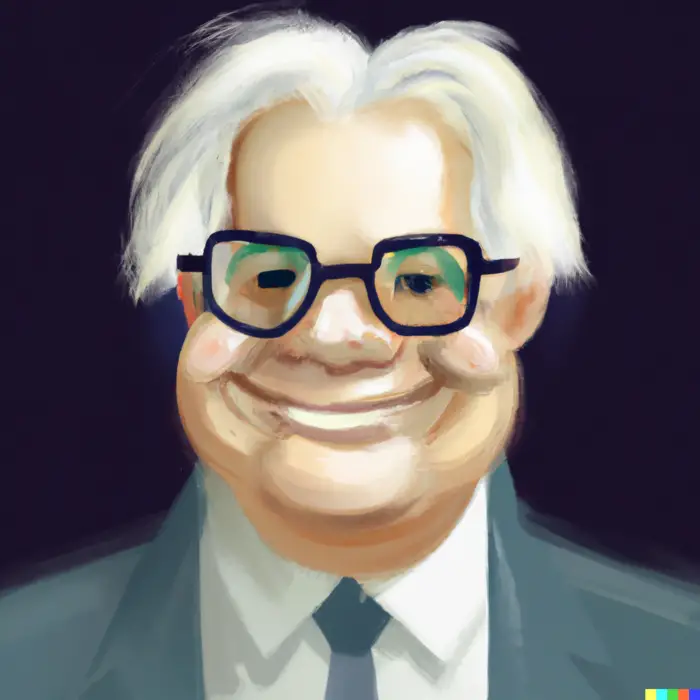 Leadership Lessons from Berkshire Hathaway’s Warren Buffett - Digital Art 