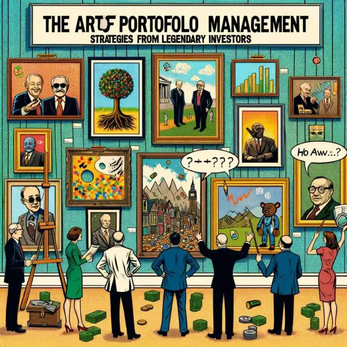 Strategies From The Most Legendary Investors Related To The Specific Art Of Portfolio Management - digital art 