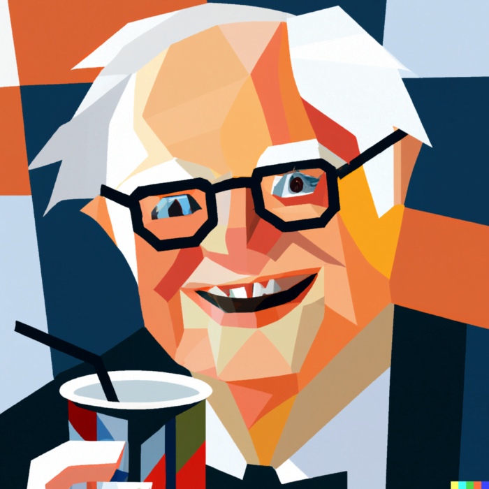 Lessons from Buffett's Frugality for Everyday Investors - Digital Art 