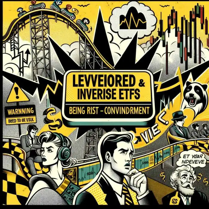 Leveraged and Inverse ETFs: A Cautionary Guide for Beginners - digital art 