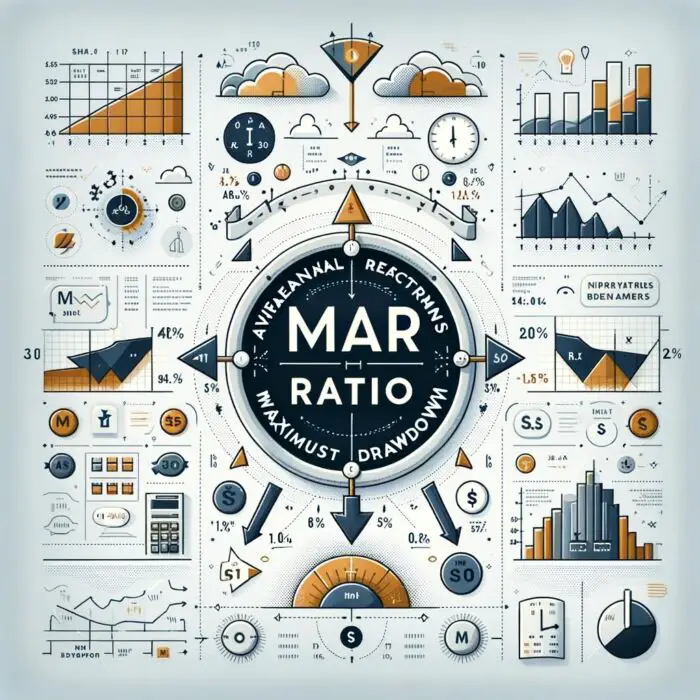 Mar Ratio Infographic About Drawdowns - Digital Art 