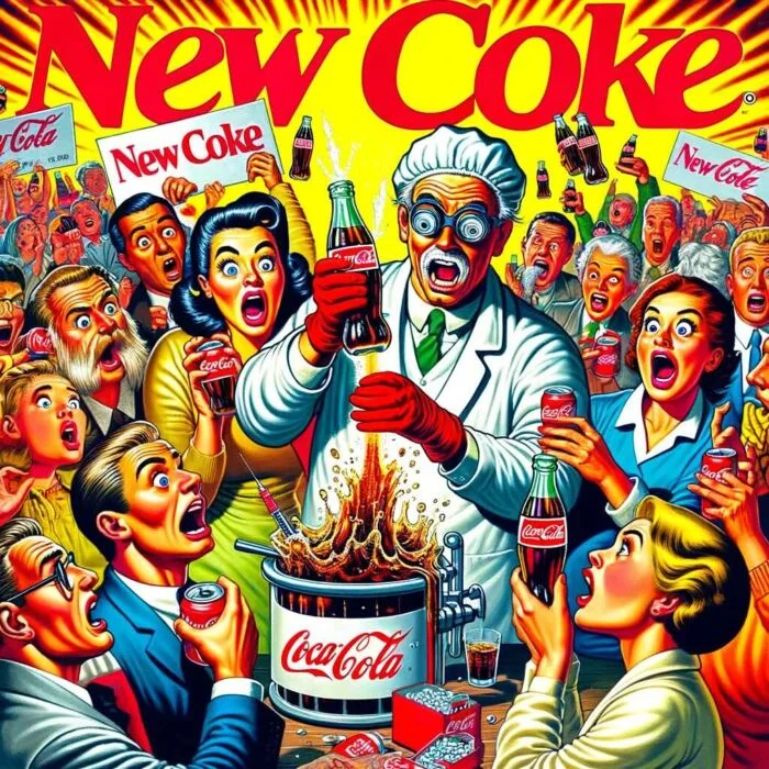 New Coke As A Fiasco - digital art 