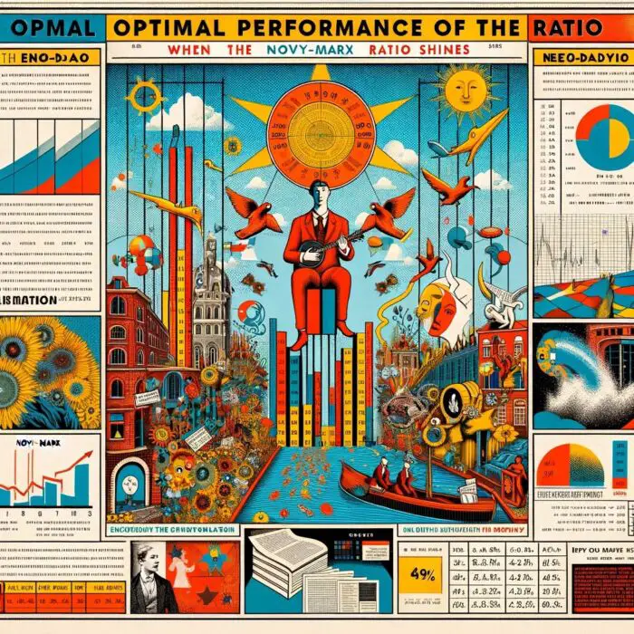 Optimal Performance of the Ratio: When the Novy-Marx Ratio Shines - Digital Art 