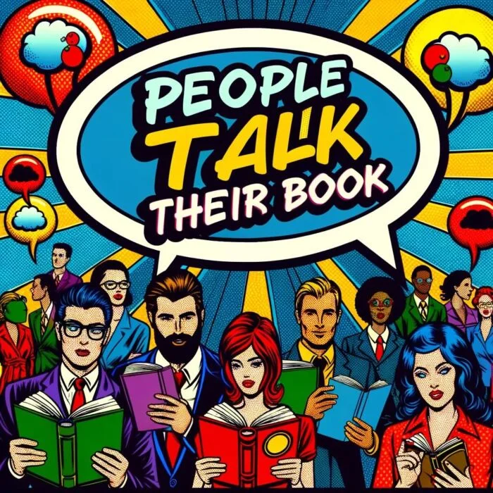 People Talk Their Book - Jacob Lund Fisker - Digital Art 