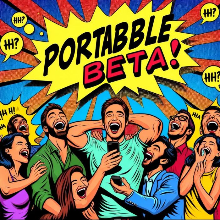 Portable Beta As Geek Speak instead of return stacking - Digital Art