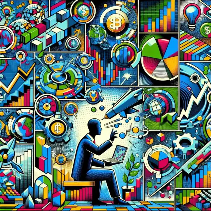 Predicting and Anticipating Future Trends in Asset Allocation - digital art 