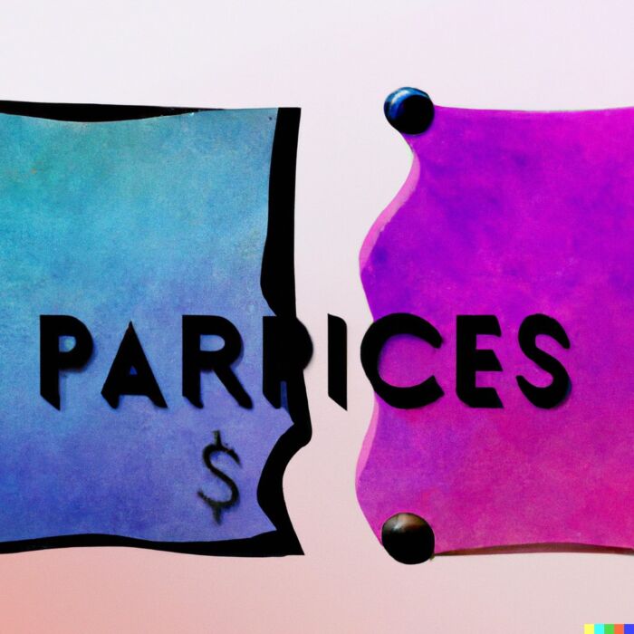Price To Earnings vs Other Investing Ratios - digital art 