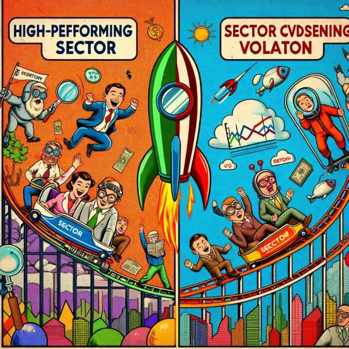 Pros and Cons of Sector Investing - digital art 