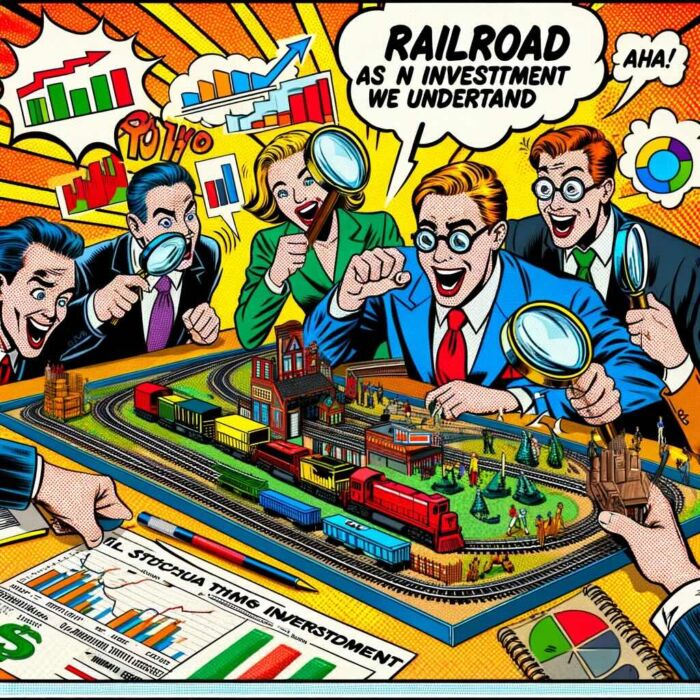 Railroads As Investments We Understand Well - digital art 