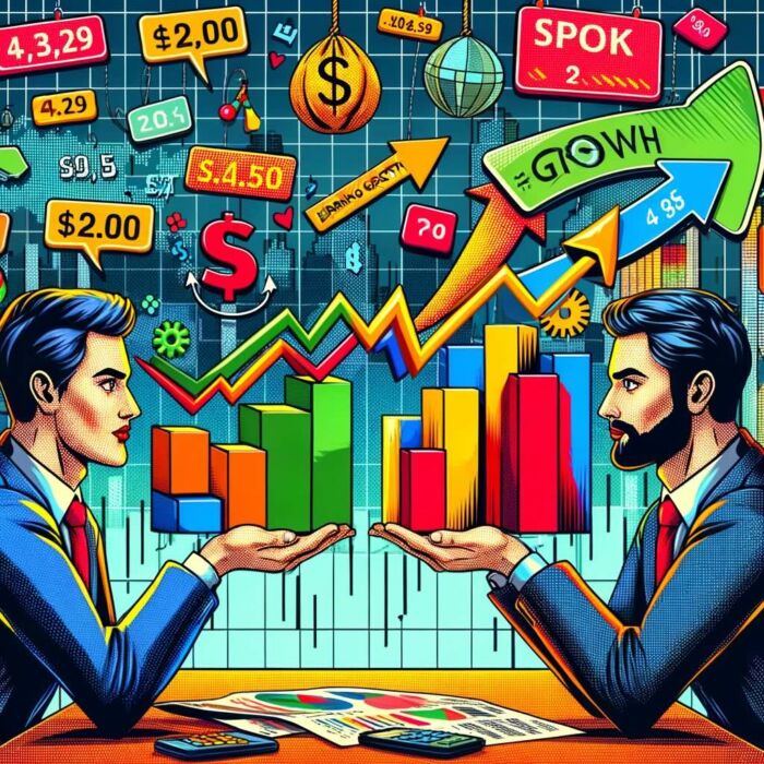 Price-to-Earnings Growth (PEG): Ratio Price-to-Earnings Growth (PEG) ratio is a metric used to evaluate a company's stock price in relation to its earnings growth - digital art 