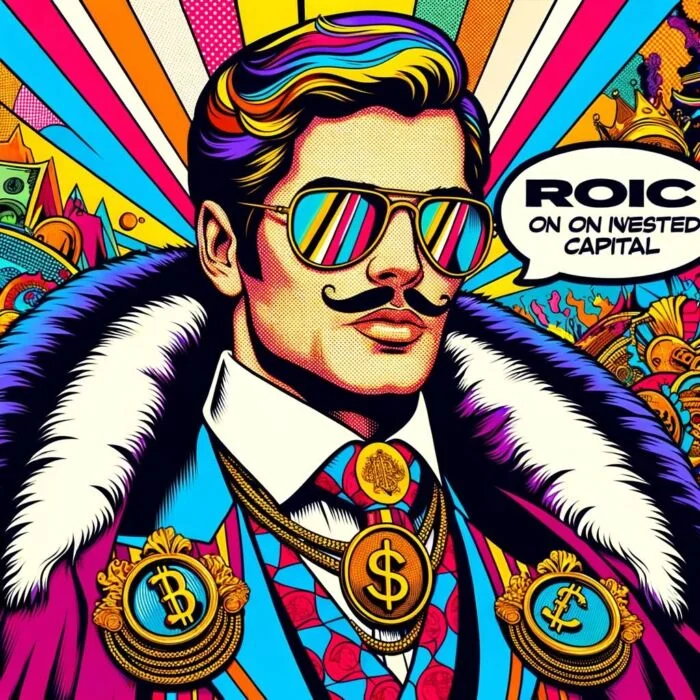 ROIC Value Investing Strategy - Digital Art 