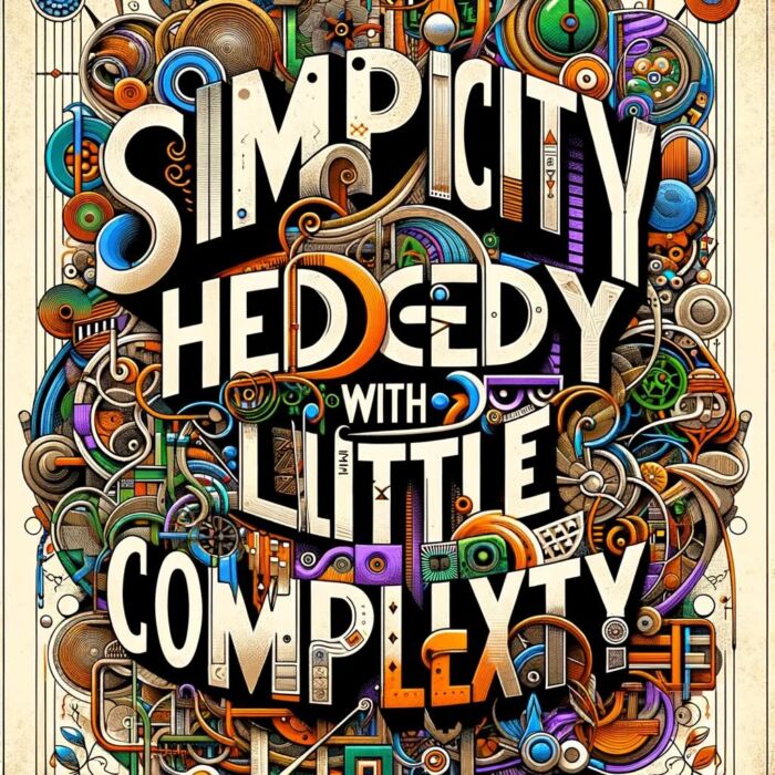 Simplicity Hedged With A Little Complexity As investors - Digital Art 