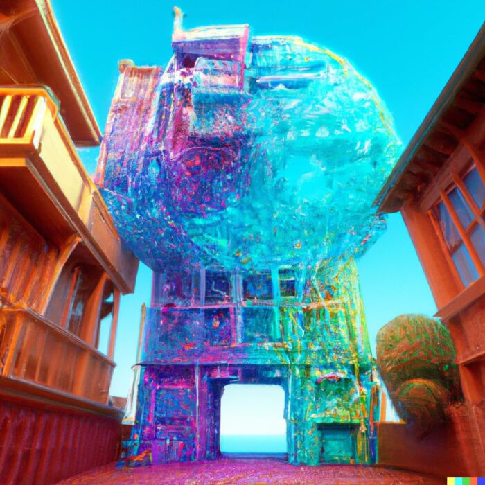 South America Housing Bubble - Digital Art 