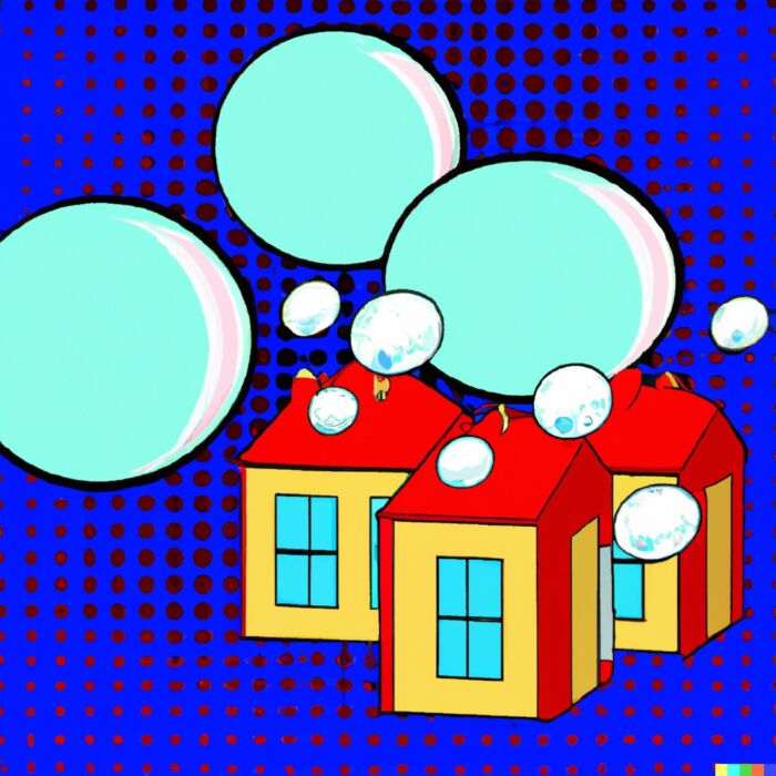 Speculation and Buying Properties with the Intention to Resell Quickly for a Profit - Digital Art 
