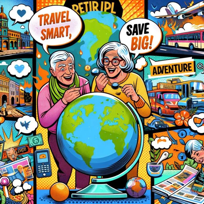 Conclusion: Strategies for affordable travel post-retirement under FIRE - digital art 