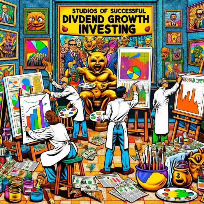 Studios Of Successful Dividend Growth Investing - Digital Art 