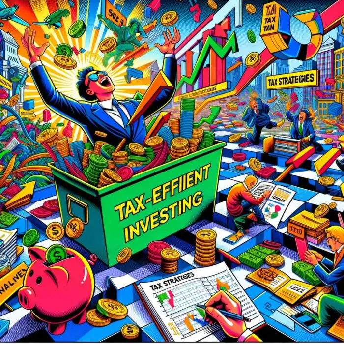 Tax-Efficient Investing in Action - digital art 