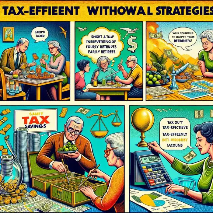 Tax-Efficient Withdrawal Strategies for Early Retirees - digital art 