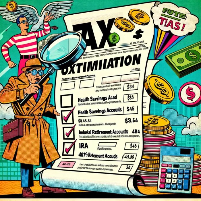 Tax Optimization Strategies - digital art 