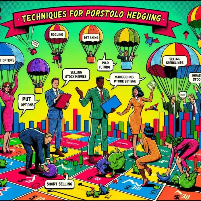 Techniques for Portfolio Hedging - digital art 