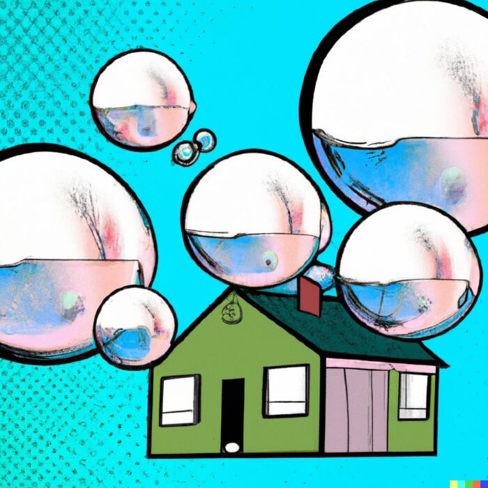 Telltale Signs That You're Living in a Housing Bubble about to Burst - Digital Art 
