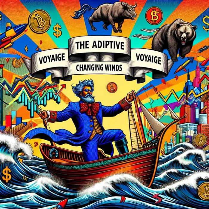 The Adaptive Voyage: Adjusting to Changing Winds - digital art 