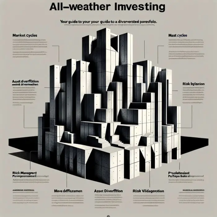 The All-Weather Investing Journey Infographic - Digital Art 