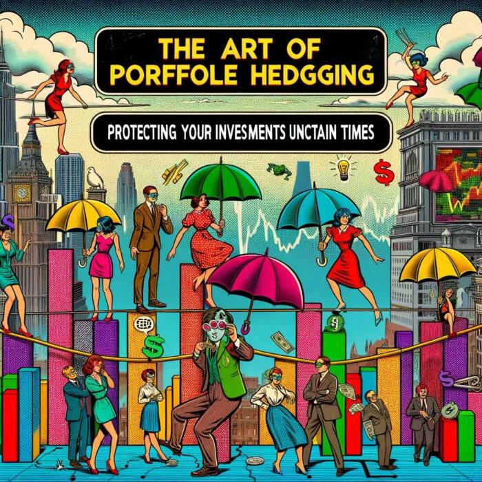 The Art of Portfolio Hedging: Protecting Your Investments in Uncertain Times - digital art 