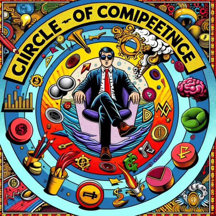 The Concept of "Circle of Competence" - digital art 