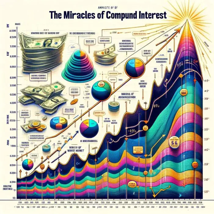 The Miracles Of Compound Interest Chart - Digital Art 