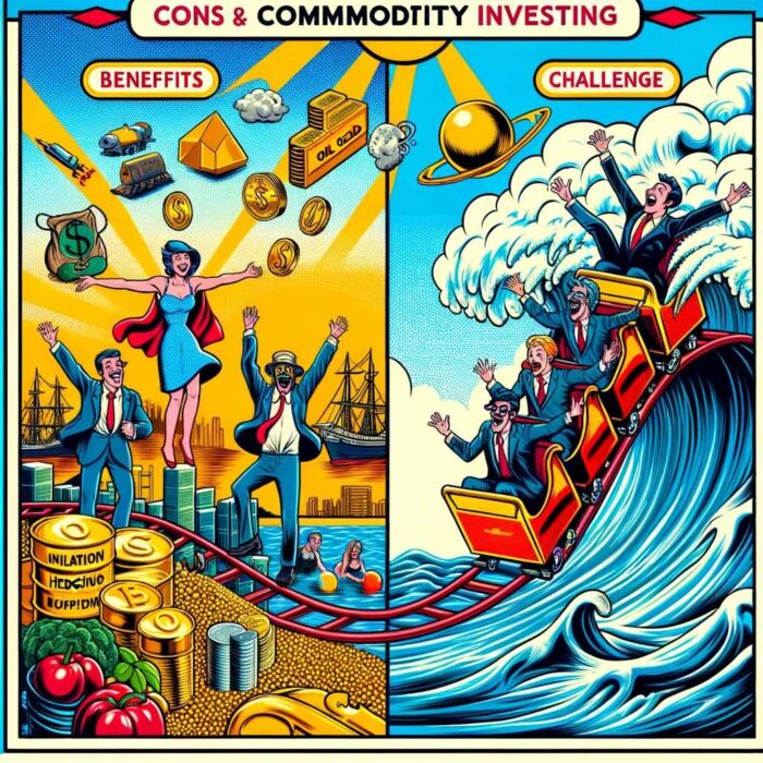 The Pros and Cons of Commodity Investing - digital art 
