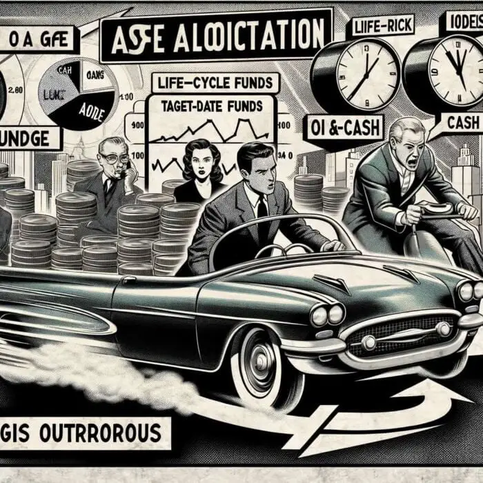 The Role of Age and Life Stage in Asset Allocation - digital art 