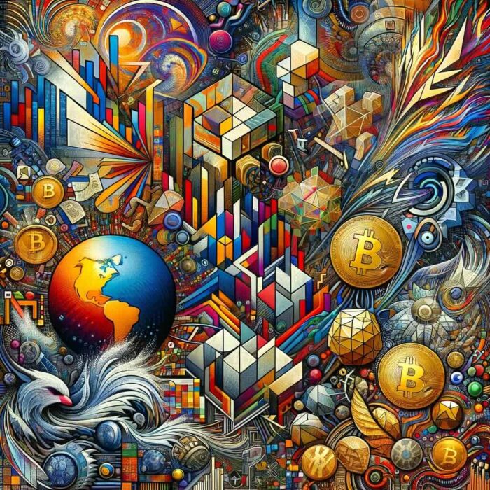 The Role of Alternative Investments (Cryptocurrencies, Hedge Funds, etc.) - digital art 