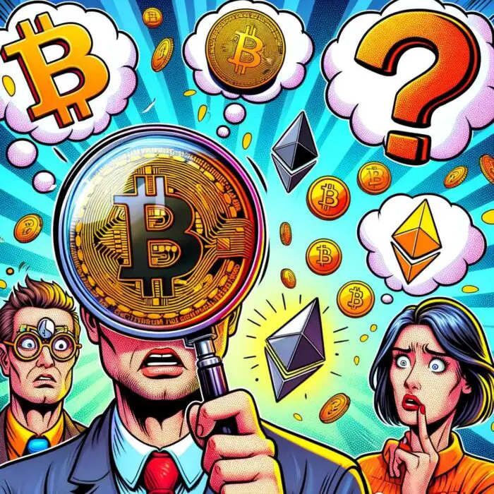 Traditional investors have a healthy amount of caution about Crypto as an investment - digital art 