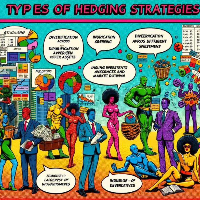 Types of Hedging Strategies - digital art 