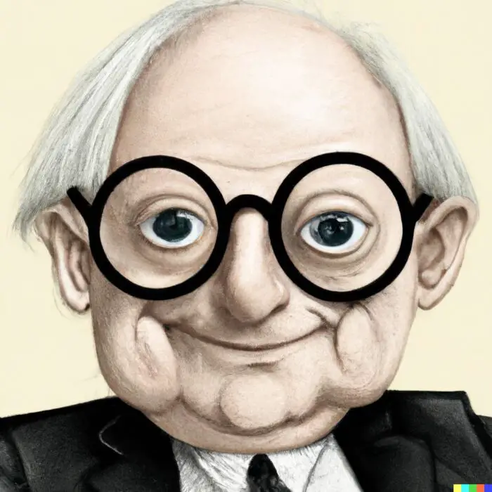 Warren Buffett's and Charlie Munger's Partnership Together - Digital Art 
