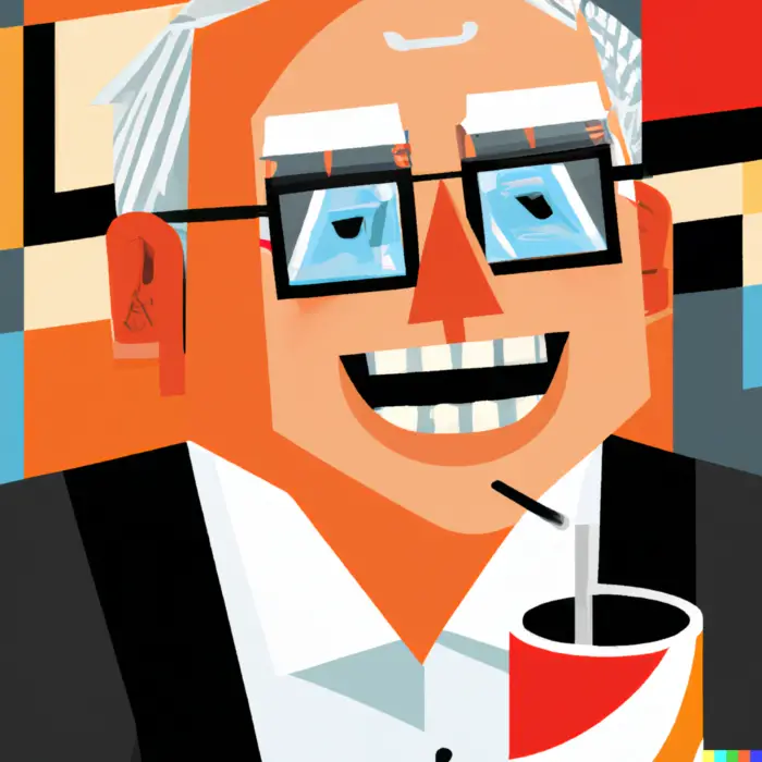 Warren Buffet's Lifestyle Differences Compared To Other Billionaires - Digital Art 