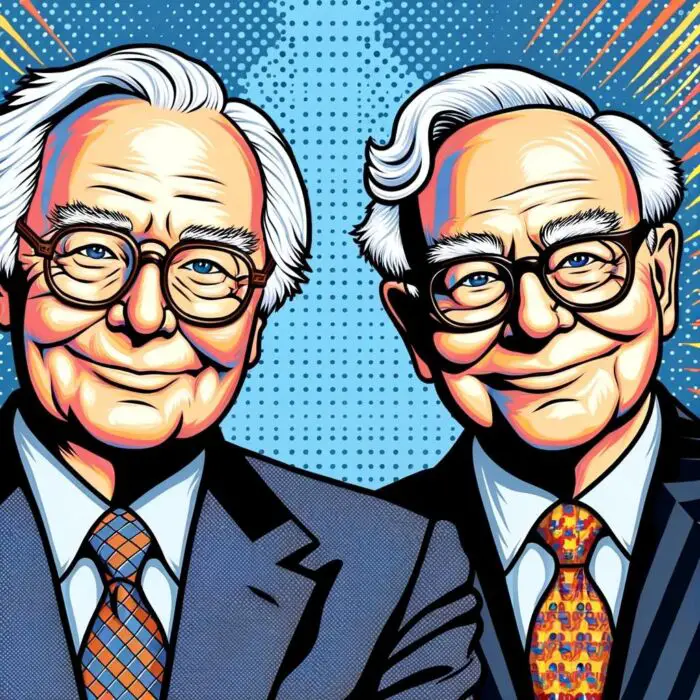 Charlie Munger and Warren Buffet Partnership As Friends, Investors and Business Partners In Life - Digital Art 