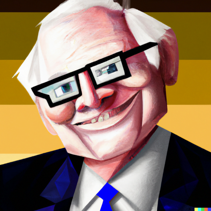 Warren Buffett And His Stock Picking Strategy - Digital Art 